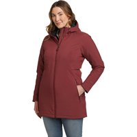 Eddie Bauer ® Cloud Cap Stretch Trenchcoat - isoliert Damen Rot Gr. M von Eddie Bauer