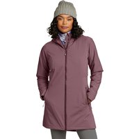 Eddie Bauer ® Cloud Cap Stretch Trenchcoat - isoliert Damen Violett Gr. M von Eddie Bauer