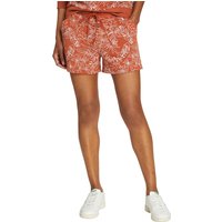Eddie Bauer ® Cozy Camp Fleece Shorts - bedruckt Damen Orange Gr. S von Eddie Bauer