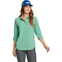 Eddie Bauer ® DEPARTURE 2.0 BLUSE Damen Blau Gr. S von Eddie Bauer