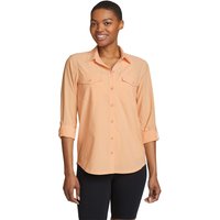 Eddie Bauer ® DEPARTURE 2.0 BLUSE Damen Orange Gr. M von Eddie Bauer