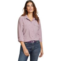 Eddie Bauer ® DEPARTURE 2.0 BLUSE Damen Violett Gr. S von Eddie Bauer