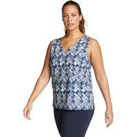 Eddie Bauer ® Departure Blusentop - bedruckt Damen Blau Gr. XXL von Eddie Bauer