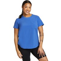 Eddie Bauer ® Departure T-Shirt mit Tasche Damen Blau Gr. M von Eddie Bauer