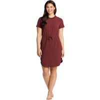 Eddie Bauer ® Depature Kleid - Kurzarm Damen Violett Gr. L von Eddie Bauer