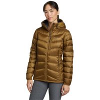 Eddie Bauer ® Downlight 2.0 Daunenjacke mit Kapuze Damen Braun Gr. XL von Eddie Bauer