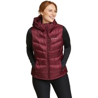 Eddie Bauer ® Downlight 2.0 Weste mit Kapuze Damen Rot Gr. S von Eddie Bauer