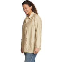 Eddie Bauer ® Durable Hemp Blusenjacke Damen Natur Gr. XL von Eddie Bauer