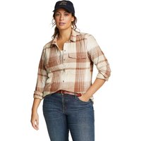 Eddie Bauer ® Durable Hemp Langarmbluse Damen Natur Gr. XL von Eddie Bauer