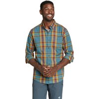 Eddie Bauer ® Eddie’s Favorite Flanellhemd - Classic Fit - kariert Herren Blau Gr. XXL von Eddie Bauer