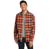 Eddie Bauer ® Eddie’s Favorite Flanellhemd - Relaxed Fit - kariert Herren Rot Gr. M von Eddie Bauer