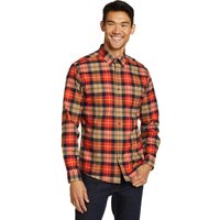 Eddie Bauer ® Eddie’s Favorite Flanellhemd - Slim Fit - kariert Herren Rot Gr. M von Eddie Bauer