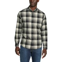 Eddie Bauer ® Eddie’s Favorite Flanellhemd - Slim Fit - kariert Herren Silber Gr. XXL von Eddie Bauer