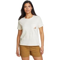 Eddie Bauer ® Everyday Essential T-Shirt Damen Beige Gr. M von Eddie Bauer