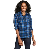 Eddie Bauer ® Expedition Boyfriend Bluse Damen Blau Gr. S von Eddie Bauer