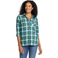 Eddie Bauer ® Expedition Boyfriend Bluse Damen Grün Gr. S von Eddie Bauer