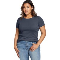 Eddie Bauer ® Favorite Shirt - Kurzarm mit Rundhalsausschnitt Damen Blau Gr. S von Eddie Bauer