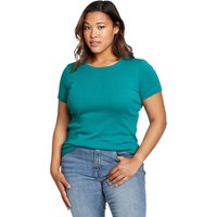 Eddie Bauer ® Favorite Shirt - Kurzarm mit Rundhalsausschnitt Damen Grün Gr. XXL von Eddie Bauer