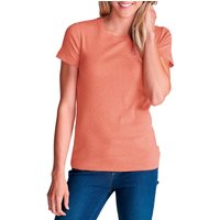 Eddie Bauer ® Favorite Shirt - Kurzarm mit Rundhalsausschnitt Damen Orange Gr. XS von Eddie Bauer