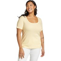 Eddie Bauer ® Favorite T-Shirt mit eckigem Ausschnitt Damen Gelb Gr. S von Eddie Bauer