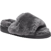 Eddie Bauer ® Firelight Slipper - gefüttert Damen Grau Gr. 10 von Eddie Bauer