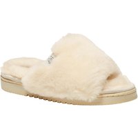 Eddie Bauer ® Firelight Slipper - gefüttert Damen Natur Gr. 6 von Eddie Bauer