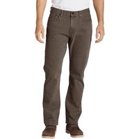 Eddie Bauer ® Flex Jeans - Straight Fit Herren Grün Gr. 33 Länge 34 von Eddie Bauer