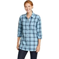 Eddie Bauer ® Fremont Flanell Longbluse Damen Blau Gr. XL von Eddie Bauer