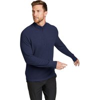 Eddie Bauer ® Fridge Ridge Pullover mit 1/4-Reißverschluss Herren Blau Gr. S von Eddie Bauer