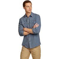 Eddie Bauer ® Front Range Hemd - langarm Herren Blau Gr. L von Eddie Bauer