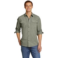 Eddie Bauer ® Front Range Hemd - langarm Herren Grün Gr. S von Eddie Bauer