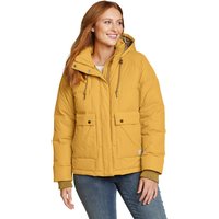 Eddie Bauer ® Frostine Daunenjacke mit Kapuze Damen Braun Gr. L von Eddie Bauer