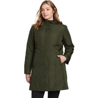 Eddie Bauer ® Girl on the Go Trenchcoat - Isoliert Damen Grün Gr. L von Eddie Bauer