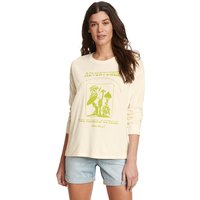 Eddie Bauer ® Graphic Shirt - langarm Damen Natur Gr. L von Eddie Bauer