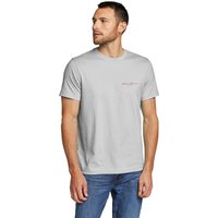 Eddie Bauer ® Graphic T-Shirt Americana Fish Herren Grau Gr. S von Eddie Bauer