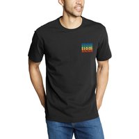 Eddie Bauer ® Graphic T-Shirt EB Pride Herren Schwarz Gr. L von Eddie Bauer