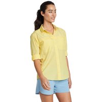 Eddie Bauer ® Guide 2.0 Bluse - Langarm Damen Gelb Gr. S von Eddie Bauer