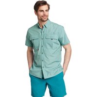 Eddie Bauer ® Guide 2.0 Hemd - Kurzarm Herren Blau Gr. M von Eddie Bauer