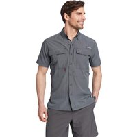 Eddie Bauer ® Guide 2.0 Hemd - Kurzarm Herren Blau Gr. S von Eddie Bauer