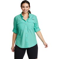 Eddie Bauer ® Guide Bluse - Langarm Damen Grün Gr. S von Eddie Bauer