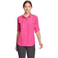 Eddie Bauer ® Guide Bluse - Langarm Damen Rot Gr. S von Eddie Bauer