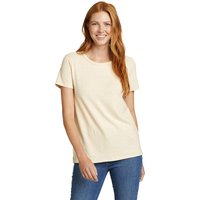 Eddie Bauer ® Hemp Shirt - Kurzarm Damen Natur Gr. XL von Eddie Bauer