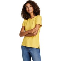 Eddie Bauer ® Hemp Shirt - Kurzarm Damen Orange Gr. XS von Eddie Bauer