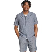 Eddie Bauer ® Hemplify Hemd - Kurzarm Herren Blau Gr. S von Eddie Bauer