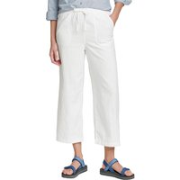 Eddie Bauer ® Hemplify Hose mit weitem Bein Damen Weiß Gr. XS von Eddie Bauer