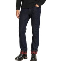 Eddie Bauer ® H2LOW Flex Jeans mit Flanellfutter Herren Blau Gr. 38 Länge 34 von Eddie Bauer