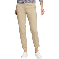 Eddie Bauer ® Legend Wash Boyfriend Hose - Slim Fit Damen Weiß Gr. 6 von Eddie Bauer