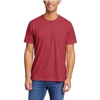 Eddie Bauer ® Legend Wash Pro Shirt - Kurzarm mit Tasche Herren Rot Gr. S von Eddie Bauer