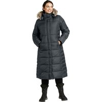 Eddie Bauer ® Lodge Daunenmantel mit Kapuze Damen Grau Gr. L von Eddie Bauer