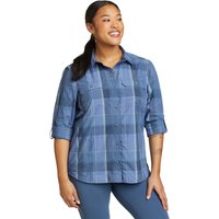 Eddie Bauer ® MOUNTAIN 2.0 BLUSE Damen Blau Gr. L von Eddie Bauer